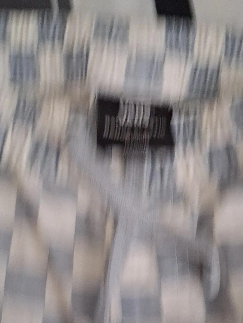 Vans Checkerboard Light Blue and White Jogger Pants